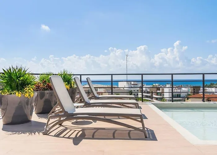 2br W Private Rooftop Pool Near Casa de férias